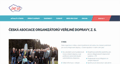 Desktop Screenshot of caovd.cz